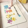 Tapete de Piso de Cocina de Tierra de Diatomeas Dopamina, Antideslizante, Absorbente de Aceite, Tapete Absorbente de Agua, Felpudo Resistente a la Suciedad, Impermeable, Alfombra sin Lavado