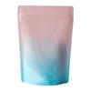Bolsa autosoportada autosellante de color directo de fábrica bolsa para embalaje de té y alimentos bolsa grande de papel de aluminio bolsa con boca sellada