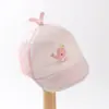 Chapéu de Bebê Verão Fino para Meninos e Meninas Recém-nascidos Protetor Solar de Bebê Primavera e Verão Filtro Solar Aba Macia Boné de Tela