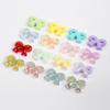 Moño Acrílico Escarchado con Brillo Fino Cuentas con Agujero Pasante Cadena para Teléfono Móvil Llavero DIY Joyería Pequeños Accesorios Colgante Mayoreo