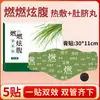 Adesivo de Moxabustão para o Umbigo com Artemísia, Pílulas Relaxantes Musculares de Longan, Pílulas de Moxa para Limpar o Calor Interno para o Umbigo, Atacado do Fabricante