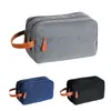 Bolsa de Aseo de Viaje para Hombre de Alta Gama Gran Capacidad Viaje de Negocios Bolso de Mano Portátil Compartimento Bolsa de Almacenamiento Bolsa de Cosméticos para Hombre