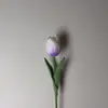 Flores artificiais em tons de roxo estilo Monet para casamentos no jardim, arranjos de chão para salão de casamentos, flores de seda roxo claro e roxo pálido em estoque