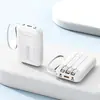 Nuevo tesoro de carga al por mayor 20000 mA mini gran capacidad ultradelgado con cable de carga propio compartido energía móvil regalo