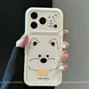Adecuado para funda de teléfono móvil Apple 17Promax, Nuevo modelo personalizado Ip14, Moda y Creatividad Iphone15 Pintado a Mano West Highland
