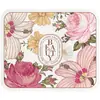 Vajilla de Lujo Ligero Floral Encimera de Cocina Drenante Diatomeas Absorbente Esterilla de Mesa Hogareña Tazón y Plato Aislamiento Térmico Cafetera