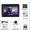 Monitor Veicular Ahd de 7 polegadas para Ré e Monitoramento de Caminhões com Dois Canais de Entrada de Vídeo e Tela de Exibição para Carro