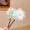 Novo Estilo Acessório de Cabelo Flor de Renda para Crianças, Perfeito para Penteados de Coque de Meninas, uma Ferramenta Super Fácil para Meninas Criarem um Coque de Fada