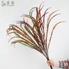 Rama Artificial Única con 5 Piezas de Hierba Cola de Fénix para Boda, Hogar y Decoración de Hotel, Flores Artificiales, Arreglos Florales al Por Mayor