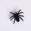 Araña Negra de Plástico de Halloween Juguete de Broma del Día de los Santos Inocentes Araña Grande Araña Afelpada Accesorios DIY
