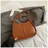 2025 Nova Inverno Commuter Grande Capacidade Simples Retrô Estilo Estrangeiro Moda Casual Textura Bolsa Transversal de Ombro Único para Mulheres