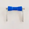 Remolque para Yates Lanchas Neumáticas Carros Rodillo Juego de Rodillos Azules Accesorios para Remolque de Yates Rodillos de Plástico para Remolque