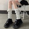 Meias Heap para Mulheres Primavera Outono e Inverno Joelheiras Perna Jk Meias Lolita Cauchy Estilo Foothold Boneca Y2K Meias