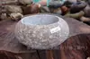 Bacia de seixo natural cálamo carnudo ecológico original grama de moeda de cobre aquário de pedra original vaso de flor narciso criativo vaso de flor Zen