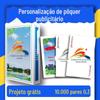 Processamento de Cartas de Jogo Publicitárias Personalizadas do Fabricante de Pôquer Dongying e Cartas de Jogo de Pôquer com Logotipo Promotoras de Ovos