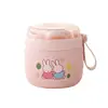 Taza de Sopa de Acero Inoxidable 304 Colaboración Miffy Taza de Desayuno Taza de Leche Taza de Gachas para Estudiantes y Trabajadores de Oficina Taza Térmica de Viaje