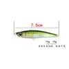 Equipo de pesca Kyushu nuevo señuelo Luya tiro largo lápiz tembloroso 10g 15G capa de natación completa sumergido cebo artificial boca de perca