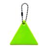 Pingente Refletor Triangular Mochila Luminous Decorativo Mochila Escolar Acessórios de Segurança Noite Refletor de Farol Alto Imprimível