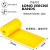 Bandas de Resistencia para Yoga al por Mayor para Moldear el Cuerpo, Uso en Casa, Entrenamiento de Estiramiento para Principiantes, Fitness Femenino, Bandas Elásticas para Danza Latina