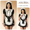 Comércio Exterior Transfronteiriço Lingerie Sexy Uniforme de Cosplay de Empregada Conjunto Halloween Vestido Sedutor Flertador 582