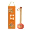 Martillo de Salud de Ajenjo, Martillo de Meridianos de Moxibustión, Martillo de Masaje, Martillo Tradicional Chino para Espalda y Piernas, Martillo de Ajenjo Ruyi de Caqui