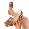 Sandalias Versátiles de Tacón Alto con Punta Cuadrada, Nuevo Verano 2026 Estilo Francés, Elegantes Sandalias Sexy de Punta Abierta para Mujer