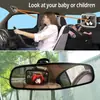 Espejo para Coche de Bebé Ajustable Asiento Trasero del Coche Retrovisor Orientado al Repacabezas Montaje Monitor de Seguridad para Niños Bebés Accesorios