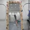 Transformación de Espejo de Mariposa Creativa Material de Papel Pera DIY Decoración de Borde de Espejo de Cuerpo Entero Espejo de Cuerpo Entero Ins Habitación