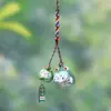 Campanilla de metal creativa para agua, gato de la suerte colgante para teléfono, campanilla de agua de gato estilo japonés, decoración para bolsa y teléfono