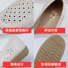 Zapatos de Madre de Mediana Edad y Anciana Verano Nuevo Suela Blanda Antideslizante Zapatos de Enfermera Zapatos de Mujer Estilo Coreano Versátil Zapatos Huecos Transpirables