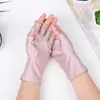 Luvas de spandex de meio dedo dias de verão primavera e outono vazam meio dedo colheita de chá proteção solar finas para andar de moto dirigir homens e mulheres