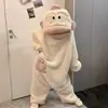 Pijama de Pareja Hanton Peces Feos Lindo Divertido para Hombres y Mujeres Invierno Escultura de Arena Espesado Felpa de Coral Dibujos Animados Ropa de Casa