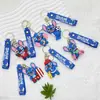 Llavero Grande de Set de Mario Colgante de Muñeco de Plástico Blando Colgante de Muñeco de Resina Super Mario Accesorios de Caja Sorpresa