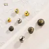 Chupete mango de uña cajón manija pequeña manija de caja de joyería aleación cabeza de monje manija pequeña plata antigua verde