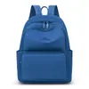 Mochila de nailon de estilo sencillo, gran capacidad, ligera, adecuada para ir al trabajo, uso casual, viajes y para estudiantes universitarios