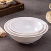 Tazón de Melamina para Fideos Tazón Comercial Pequeño Tazón de Boca Invertida Tienda de Desayunos Caótico Tazón para Wonton Porridge Tazón para Arroz Picante Caliente Tazón Grande Vajilla
