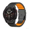 Adecuado para Correa de Reloj de Titanio y Silicona de Liberación Rápida Garmin Fenix8 Fenix7X Pro Hebilla de Seguridad de una Sola Pieza Correa de Titanio