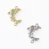 Colgante de Luna de Estilo Hada de Lujo de Moda con Diamantes, Accesorios para Joyería DIY de Pulsera y Collar Estilo Barroco