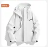 Chaqueta Impermeable Ropa de Trabajo para Hombre Deportiva Exterior Cortavientos con Forro de Plumas Tres en Uno Gama Alta Hecha a Medida