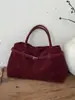 Bolsa Tote de Mão Grande Capacidade com Design de Nicho para Deslocamento de Alto Padrão Transfronteiriço Outono/Inverno 2026 Nova Fosca
