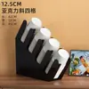 Portavasos de Papel Acrílico Caja de Almacenamiento para Tapas y Popotes Tienda de Café y Té con Leche Bar Estante de Almacenamiento para Suministros Desechables Comercial