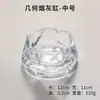 Cenicero de Cristal de Gama Alta, Lujo Accesible, Estilo Escandinavo de Cristal Creativo y Simple, Cenicero de Cristal Personalizado para Bar en Casa
