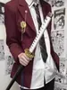 Trajes com Insígnias Niche Masculinos e Femininos para Primavera e Outono Estilo College Japonês Tops de Manga Longa Blazer Casual Versátil