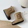Galochas de Capivara Estilo Coreano para Mulheres, Antiderrapantes, para Crianças de Meia-Idade e Mais Velhas, Galochas Quentes para Família, Botas de Água Escolares, Galochas para Estudantes