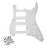 Intai11 Agujeros St Doble Simple Doble Hsh con Tornillos Golpeador de Guitarra Eléctrica Panel Frontal St Tamaño Estándar Americano Accesorios Venta al por Mayor