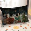 Funda de almohada Jiangnan Baijingtu de 30 x 50 cm, funda de sofá rectangular de 40 x 60 cm, cojín de coche chino