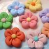 Celebridad de Internet Tela de Imitación Resina Flor de Cinco Pétalos DIY Funda para Teléfono Material de Gel Crema Caja de Almacenamiento Taza para Enjuague Bucal Accesorios