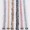 Tiras Autoadesivas de Strass DIY Peel-And-Stick Corrente de Garra Tiras de Strass de Resina Adesivo Dupla Face Tiras de Strass com Adesivo no Verso Acessórios para Joias