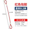 Eslinga de Cable de Acero Recubierto de Color PVC Lanyard Candado Portátil para Bicicleta Cuerda de Seguridad Anticaída Cuerda Anti-Pérdida