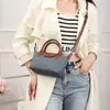 Bolsa Feminina de Couro Makers Bolsa Transversal de Nicho Bolsa de Ombro Portátil Cor da Moda Bolsa Multifuncional para Celular